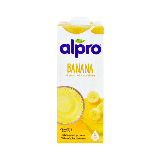 Alpro молоко растительное Банановое 1,8% 1л