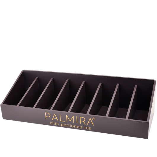 Органайзер для чая PALMIRA 8 секций черный