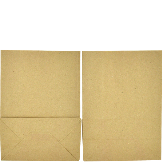 Паперовий пакет з прямокутним дном крафт 210х115х280мм (298) 100шт, изображение 3