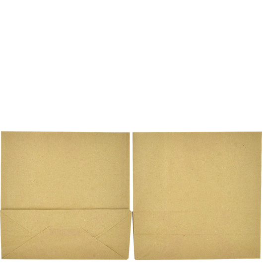 Бумажный пакет с прямоугольным дном крафт 320х150х350мм 100шт, изображение 3