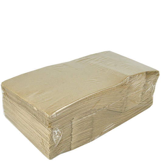 Паперовий пакет з прямокутним дном крафт 170х120х280мм 200шт, изображение 4