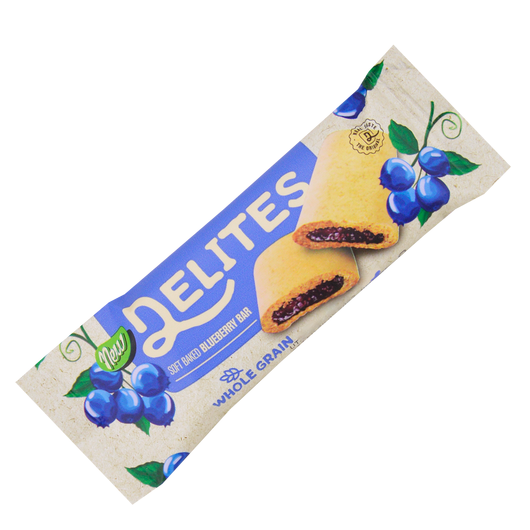 Печиво-батончик з чорничною начинкою Delites 25г