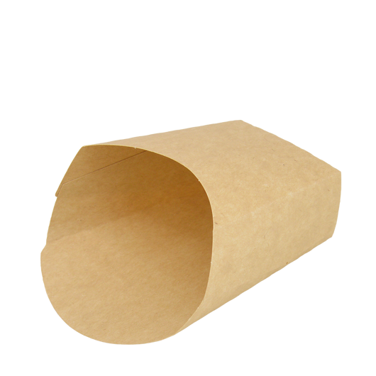 Упаковка для картошки фри крафт 120х90х40мм 50шт, изображение 3