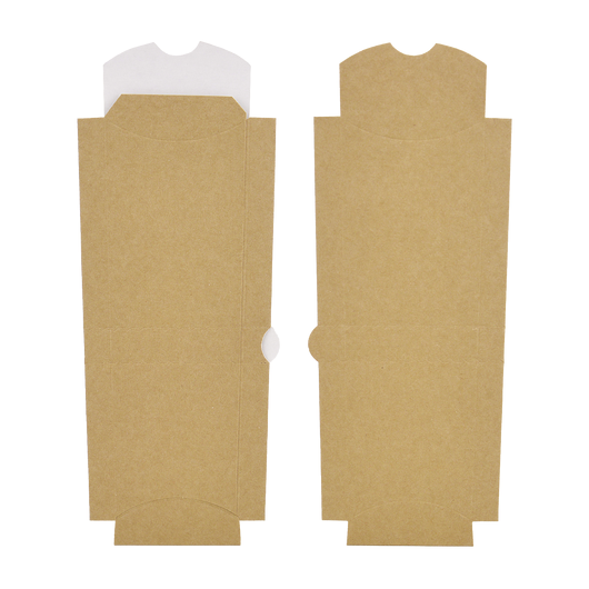 Упаковка для шаурми крафт 222х76х31мм 50шт, изображение 3