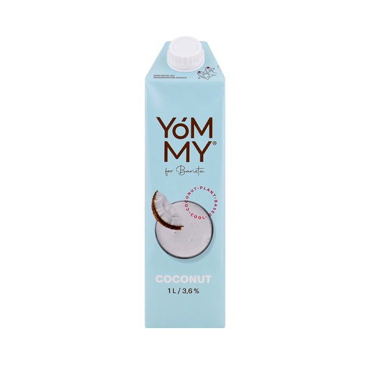 Yommy молоко растительное Кокосовое 3,6% 1л