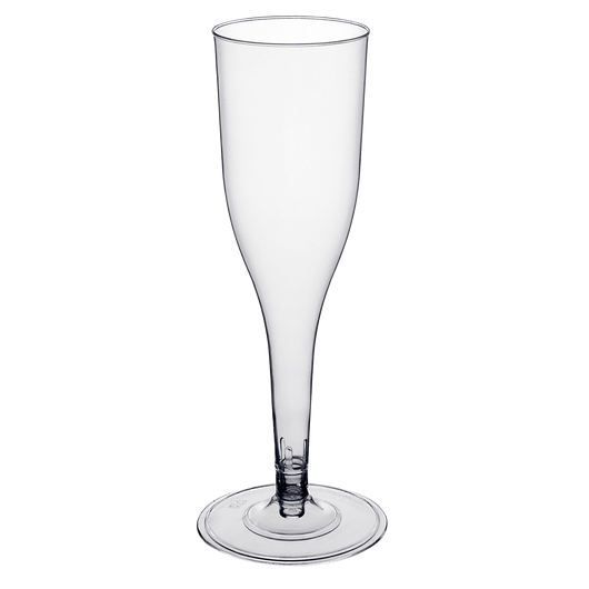Келих для шампанського склоподібний прозорий 120мл 8шт, изображение 2