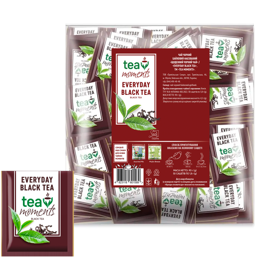 Чай черный Everyday Black Tea Moments 50шт х 1,8г