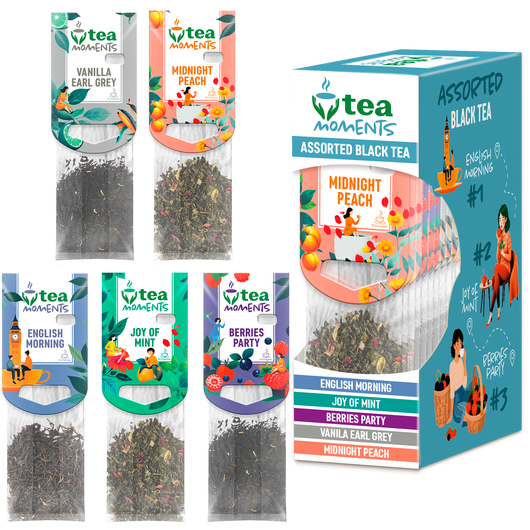 Чай черний Ассорти Tea Moments 15шт