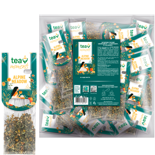 Чай трав'яний Alpine Meadow Tea Moments 50шт х 2,2г