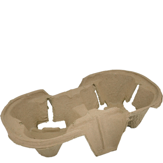 Холдер для стаканів на 2 секції крафт 220шт, изображение 2