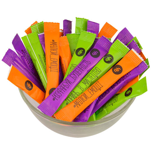 Цукор в стіках Поринь у мистецтво 5г 200шт, изображение 2