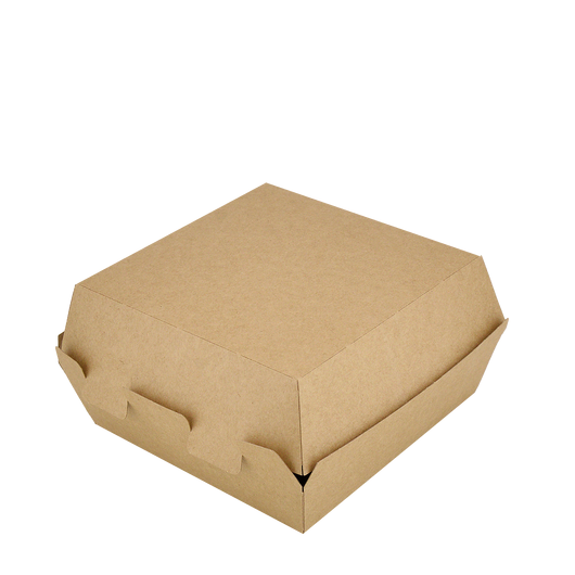 Упаковка для бургера крафт 117х117х70мм 25шт, изображение 2
