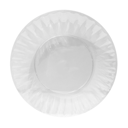 Тарілка склоподібна прозора D-205мм 10шт, изображение 2