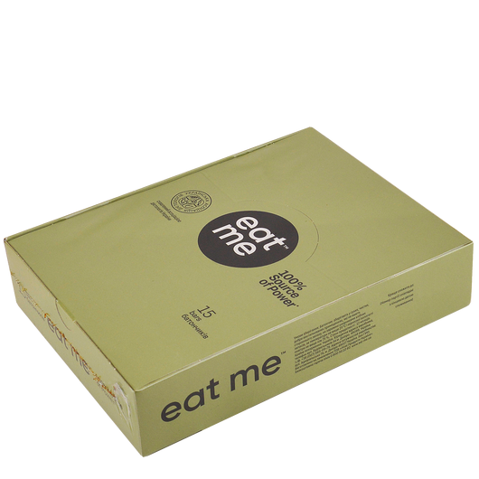 Батончик EatMe с соленой карамелью арахисом и кунжутом 40г, изображение 2
