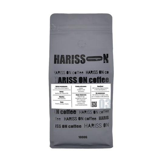 Кофе в зернах HARISS ON №3 Арабика-робуста 1кг