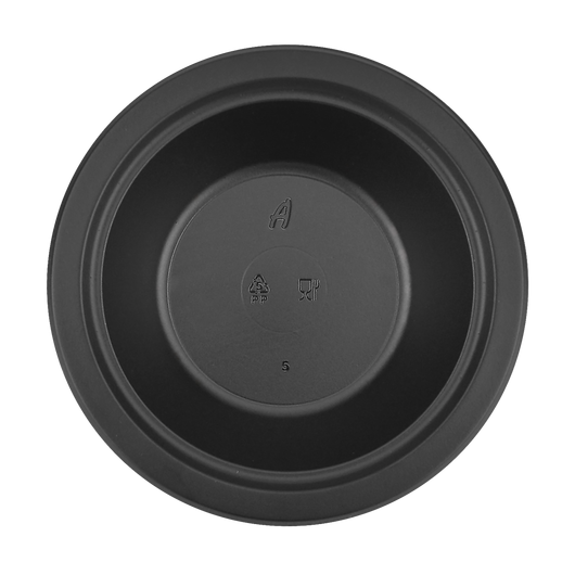 Тарілка пластикова глибока Преміум чорна 350мл 50шт, изображение 2