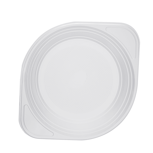 Тарілка пластикова супова прозора 500мл 100шт, изображение 2