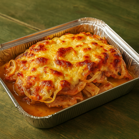 Контейнер прямоугольный из алюминиевой фольги R88L 2000мл 100шт, изображение 2