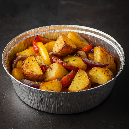 Контейнер круглий з алюмінієвої фольги С803L 1380мл 100шт, изображение 2