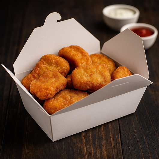 Упаковка для других страв біла 196х140х65мм 60шт, изображение 3