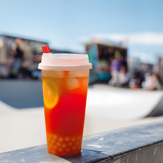 Стакани для Bubble Tea термостійкі 560мл 25шт, изображение 3