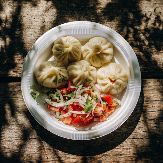 Тарілка пластикова біла 210мм 50шт, изображение 3