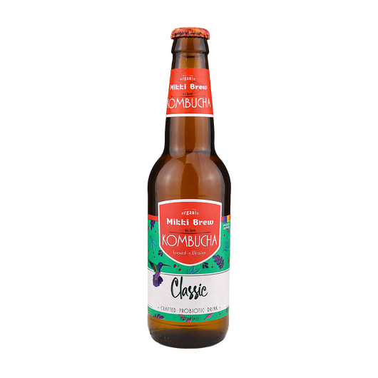 Напиток безалкогольный Комбуча Mikki Brew Classic 350мл