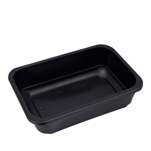 Контейнер чорний 187×137×48 мм 750 мл 50 шт