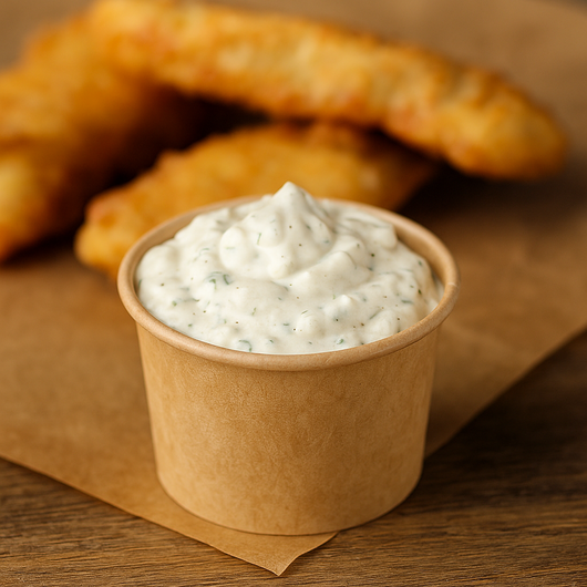 Соусниця паперова крафт 60мл 60мм 50шт, изображение 2