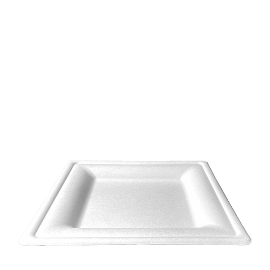 Тарілка з цукрової тростини 200х200мм 25шт