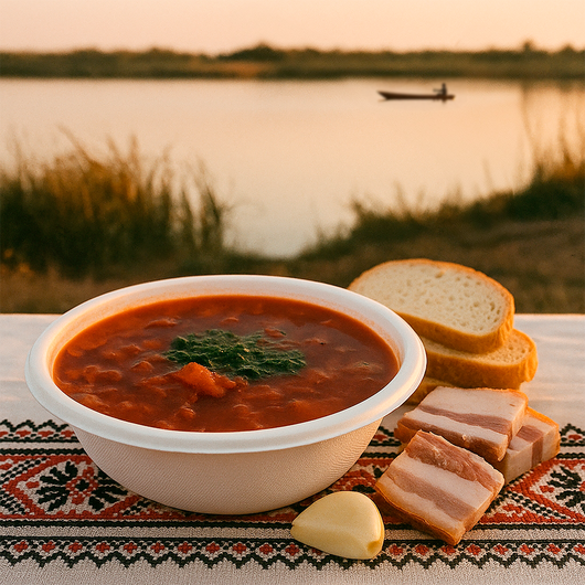 Тарілка з цукрової тростини супова 500 мл 25 шт, изображение 3