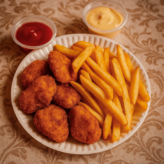 Тарілка картонна біла ламінована 200мм 50шт, изображение 3