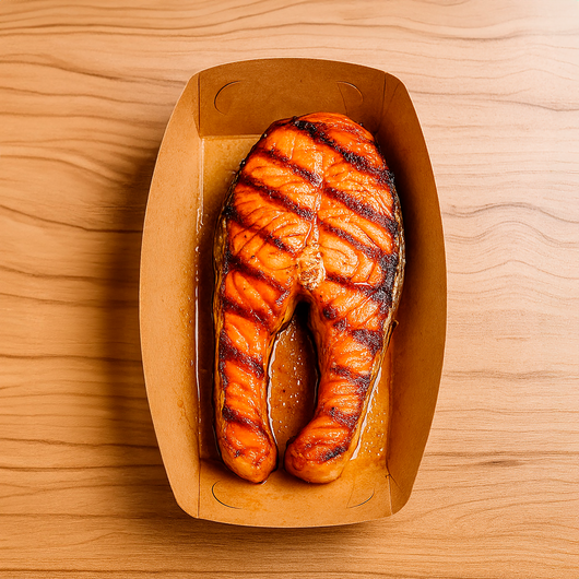 Тарілка-човник крафт з ламінацією 143х85х40 мм 100шт, изображение 3