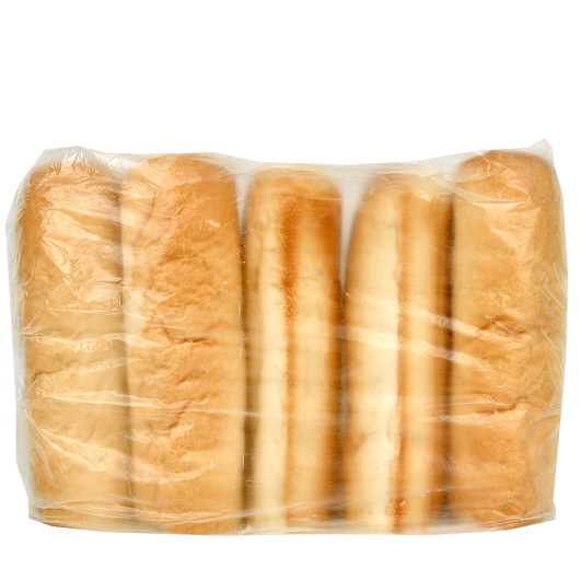 Булочка для хот-дога светлая 60г 5шт, изображение 2