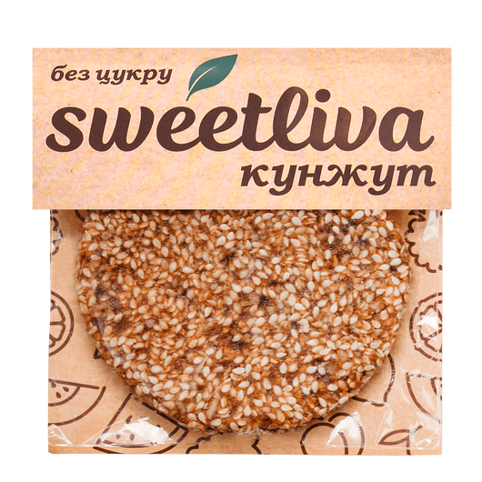 Коржик "Кунжут" без цукру 45-50г