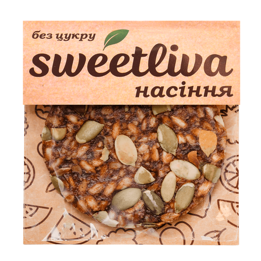 Коржик "Семечки" без сахара 45-50г