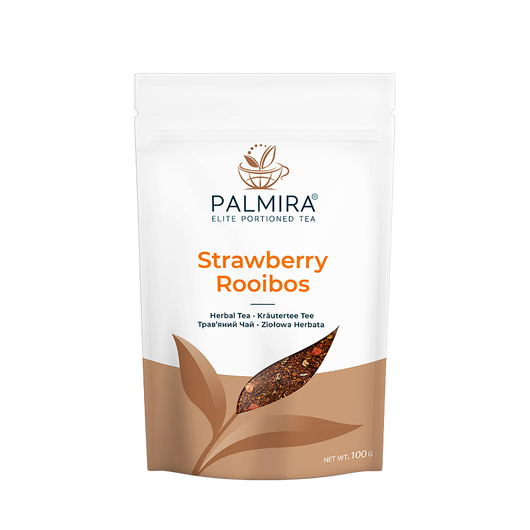 Чай травяной Ройбуш клубничный PALMIRA 100г