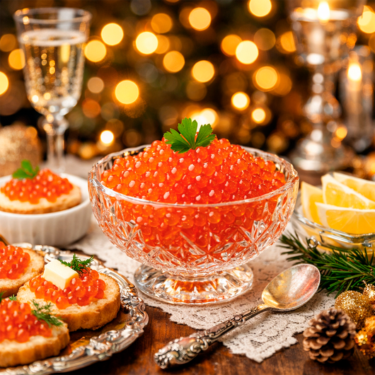 Ікра червона Горбуші Flagman 200г, изображение 3