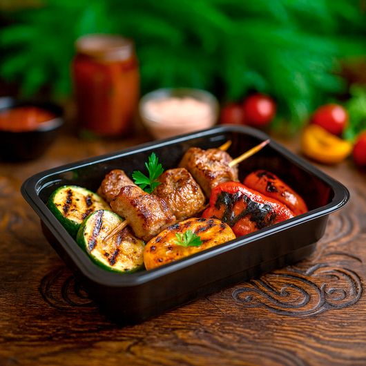 Контейнер черный 187х137х36мм 500мл 50шт, изображение 2