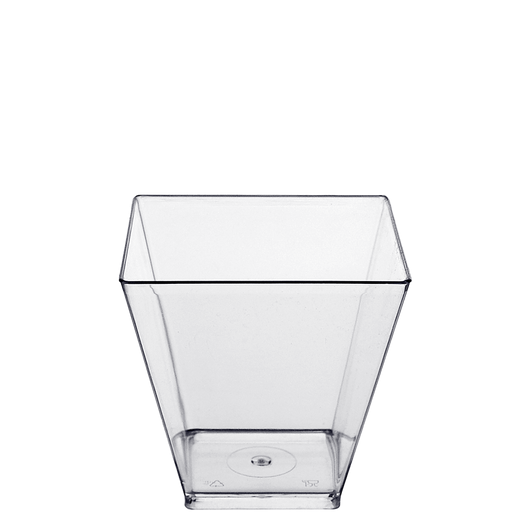 Креманка для десертов стеклоподобная Квадрат 200мл 50шт, изображение 2