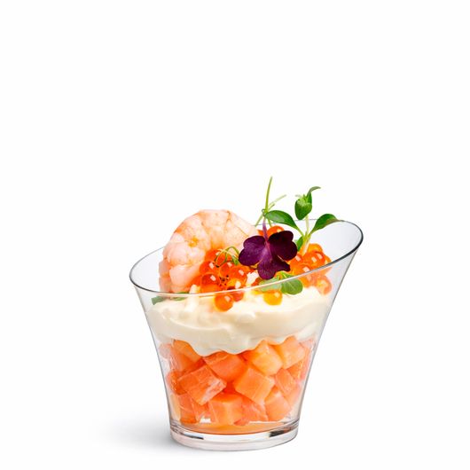 Креманка для десертів склоподібна Овал 70мл 16шт