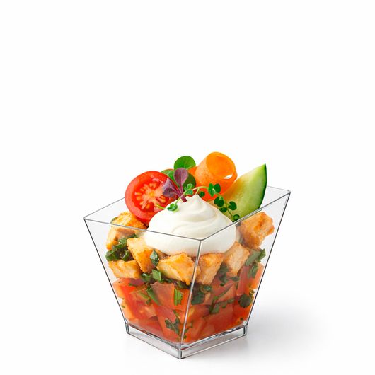 Креманка для десертів склоподібна Трапеція 130мл 20шт, изображение 3