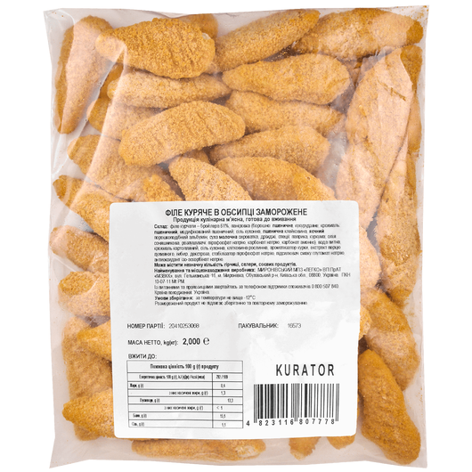 ​Куриное филе в обсыпке острое KURATOR 2кг, изображение 2