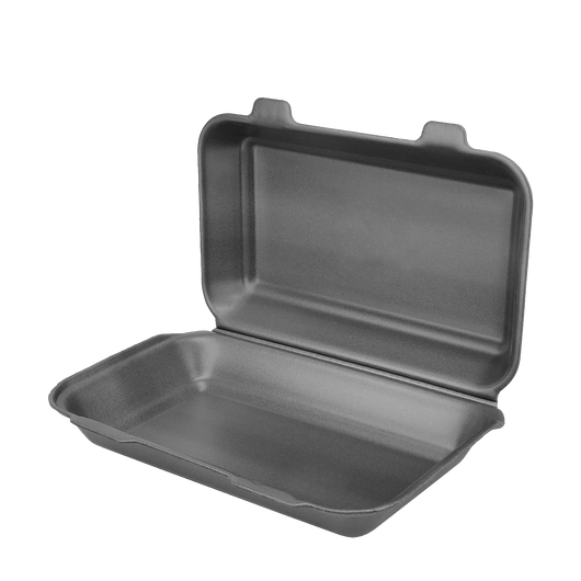 Ланч-бокс HР-10 черный 150x246x60мм 25шт