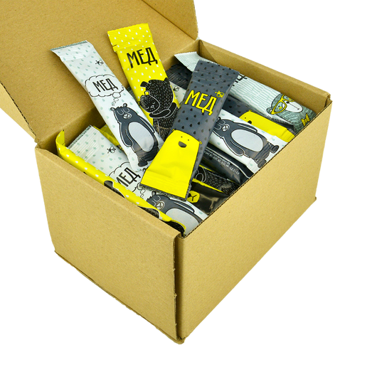 Мед натуральний в стіках 30шт 15г, изображение 3