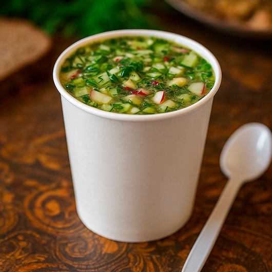 Супник белый D-116мм 900мл 50шт, изображение 2