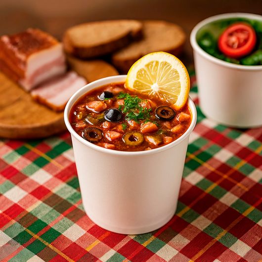 Супник белый D-90мм 350мл 50шт, изображение 2