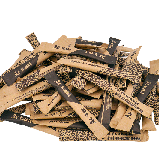 Сахар в стиках Крафт 5г 200шт, изображение 2