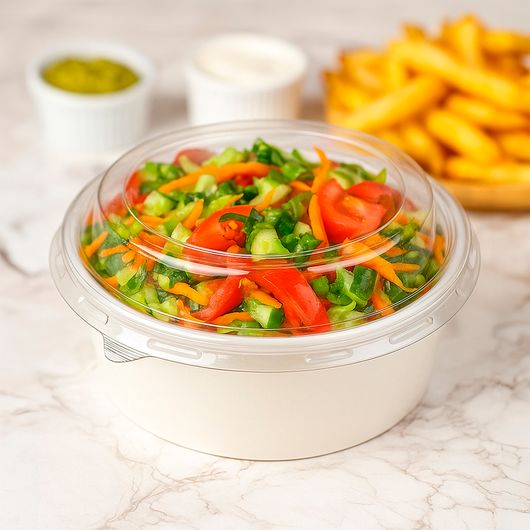 Салатник белый D-145мм 750мл 50шт, изображение 2