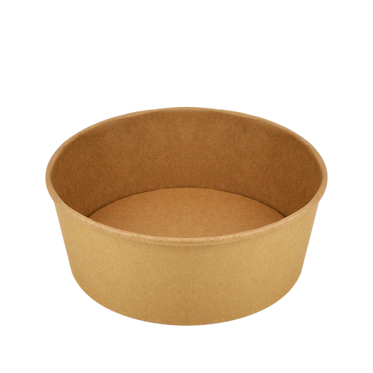 Салатник крафт D-184мм 1300мл 50шт